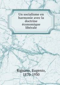 Un socialisme en harmonie avec la doctrine e?conomique libe?rale