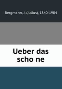 Ueber das scho?ne
