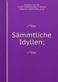 Sammtliche Idyllen;