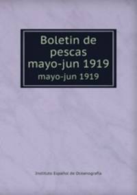 Boletin de pescas. mayo-jun 1919