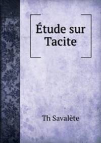 Etude sur Tacite