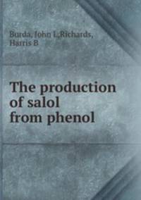 The production of salol from phenol