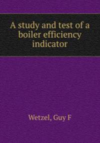 A study and test of a boiler efficiency indicator