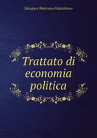 Trattato di economia politica