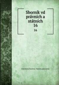 Sbornik vd pravnich a statnich