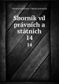 Sbornik vd pravnich a statnich