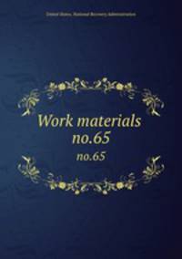 Work materials .. no.65