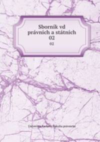 Sbornik vd pravnich a statnich
