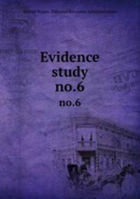 Evidence study. no.6