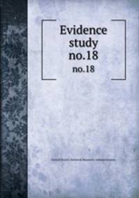 Evidence study. no.18