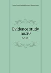 Evidence study. no.20