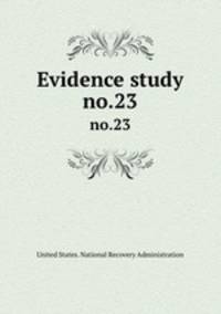 Evidence study. no.23