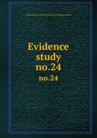 Evidence study. no.24