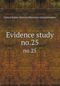 Evidence study. no.25