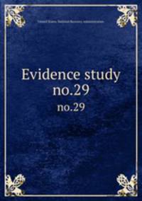 Evidence study. no.29