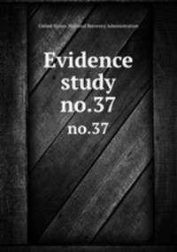 Evidence study. no.37