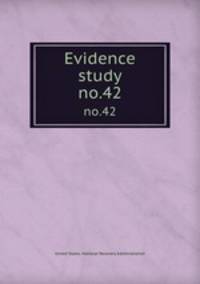Evidence study. no.42