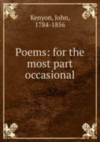 Poems: for the most part occasional