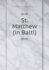St. Matthew (in Balti)
