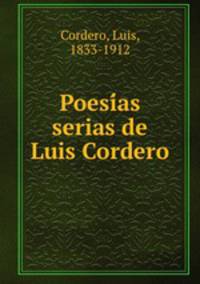 Poesi?as serias de Luis Cordero