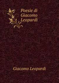 Poesie di Giacomo Leopardi