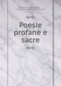 Poesie profane e sacre