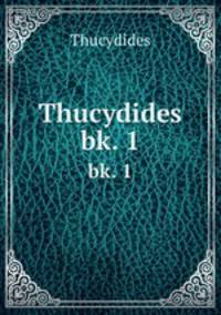 Thucydides. bk. 1