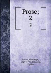 Prose;. 2