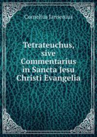 Tetrateuchus, sive Commentarius in Sancta Jesu Christi Evangelia