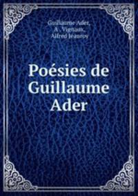 Poesies de Guillaume Ader