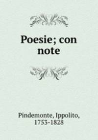 Poesie; con note