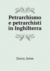 Petrarchismo e petrarchisti in Inghilterra