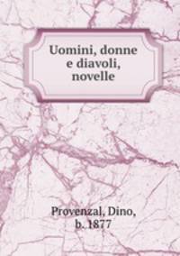 Uomini, donne e diavoli, novelle