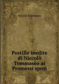 Postille inedite di Niccolo Tommaseo ai Promessi sposi