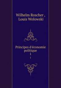 Principes d`conomie politique. 1