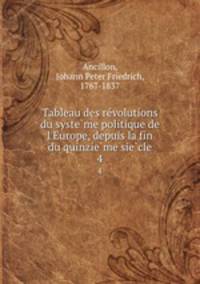 Tableau des re?volutions du syste?me politique de l
