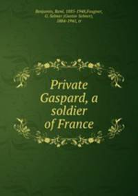Private Gaspard, a soldier of France