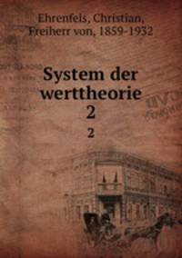 System der werttheorie. 2