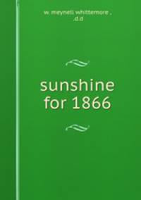sunshine for 1866