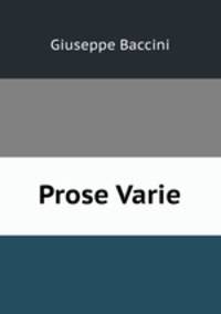 Prose Varie