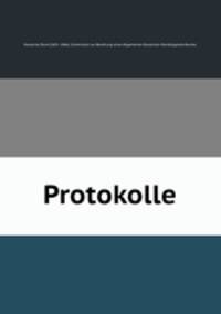Protokolle.