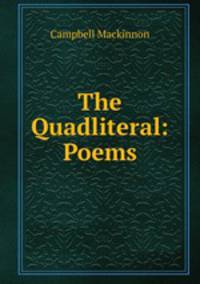 The Quadliteral: Poems