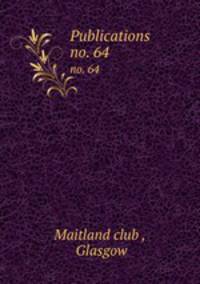 Publications. no. 64