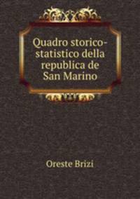 Quadro storico-statistico della republica de San Marino