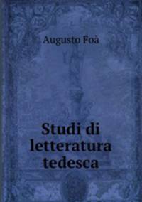 Studi di letteratura tedesca