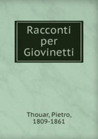 Racconti per Giovinetti