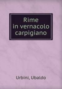 Rime in vernacolo carpigiano