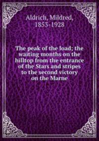 The peak of the load; the waiting months on the hilltop from the entrance of the Stars and stripes to the second victory on the Marne