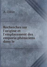 Recherches sur l