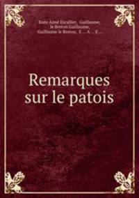 Remarques sur le patois